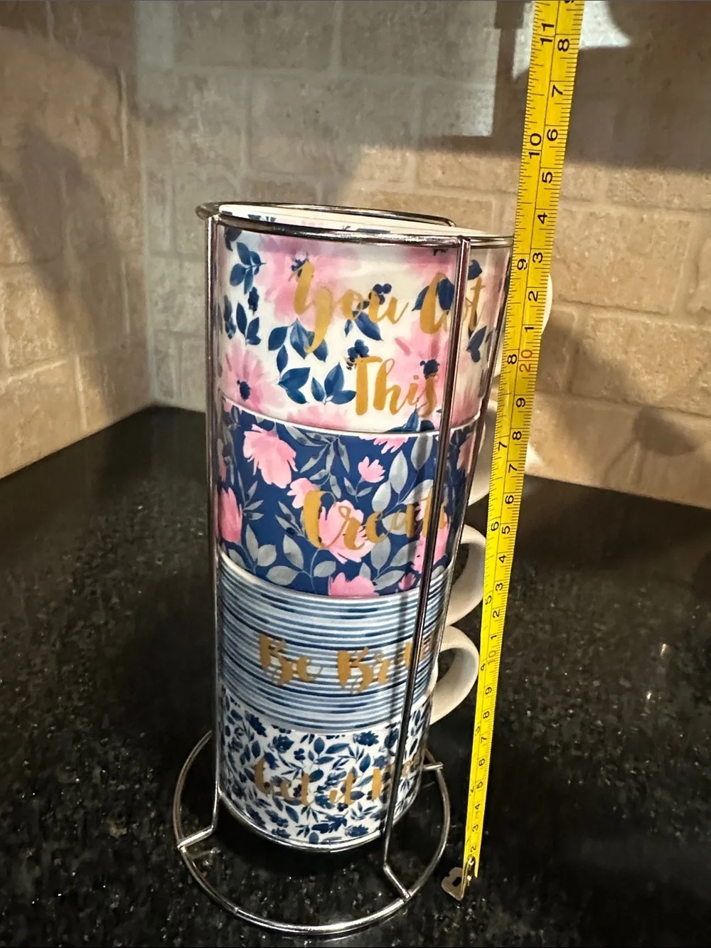 Pier 1 Imports Porcelain Coffee Mugs